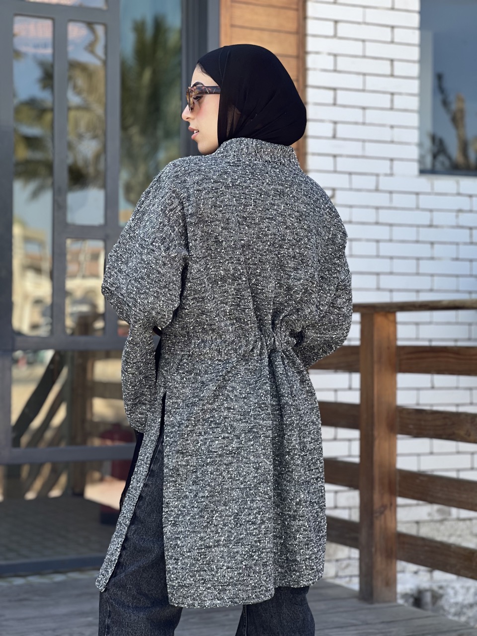 Bouclé Coat