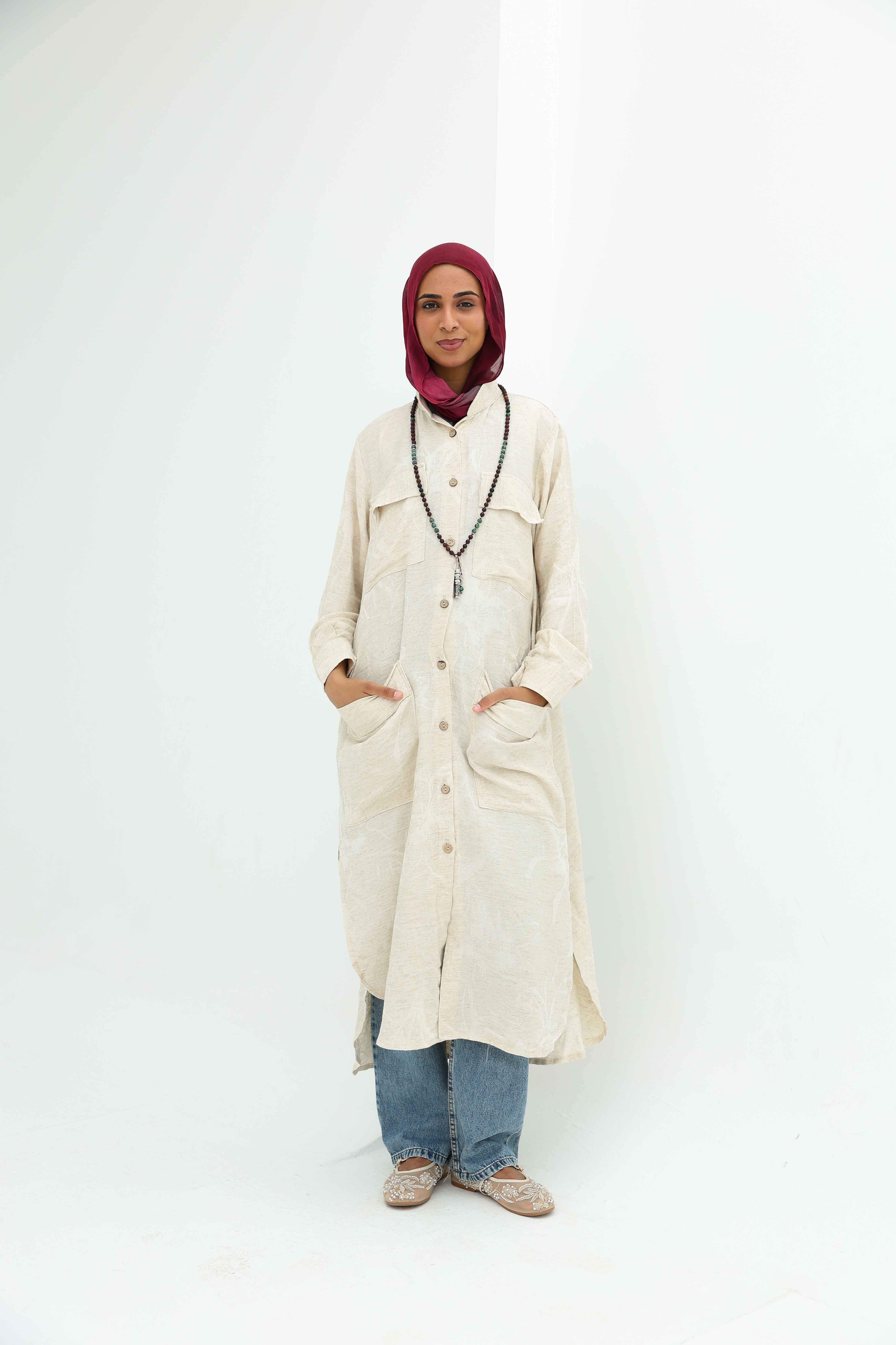 Linen Long Shirt