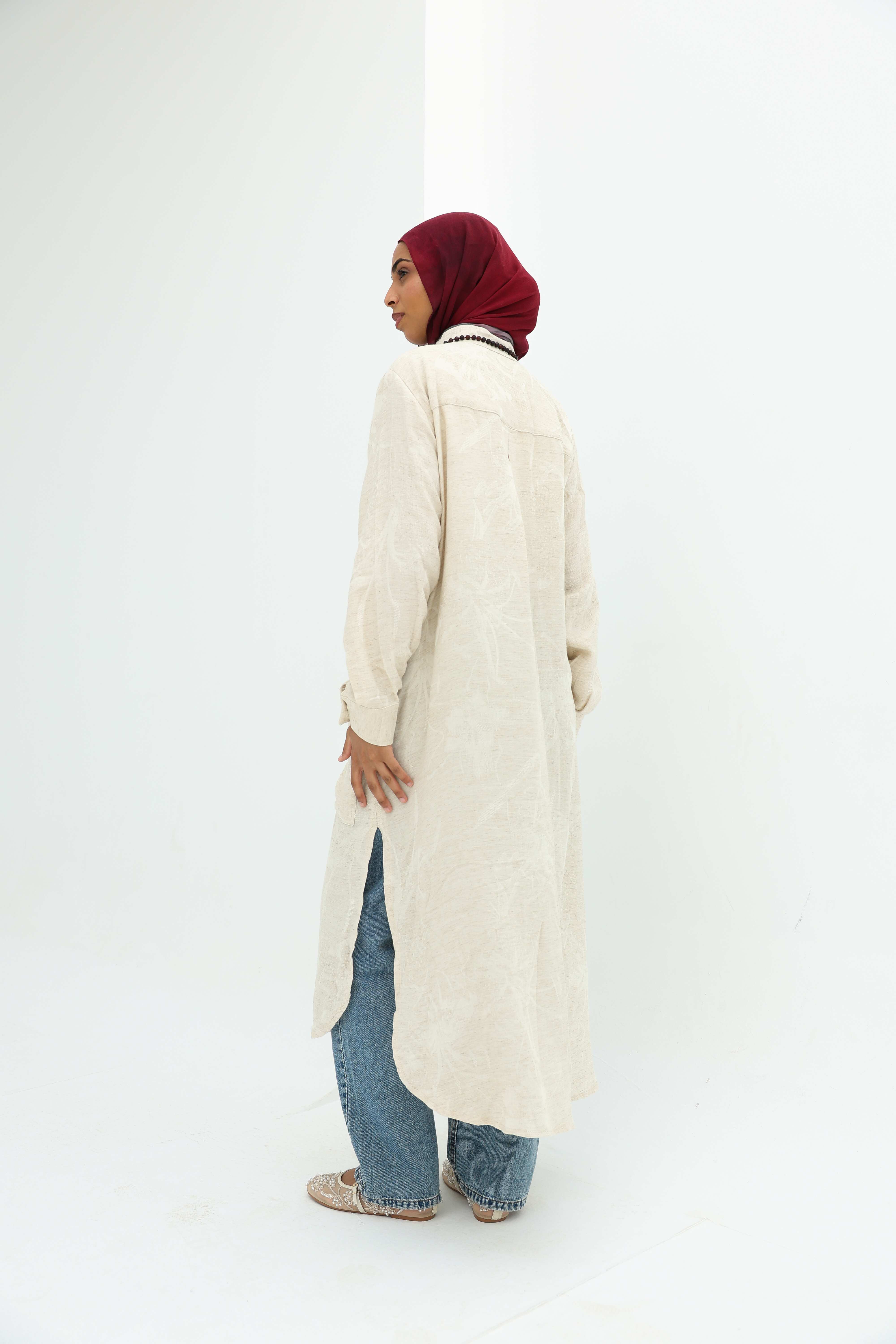 Linen Long Shirt