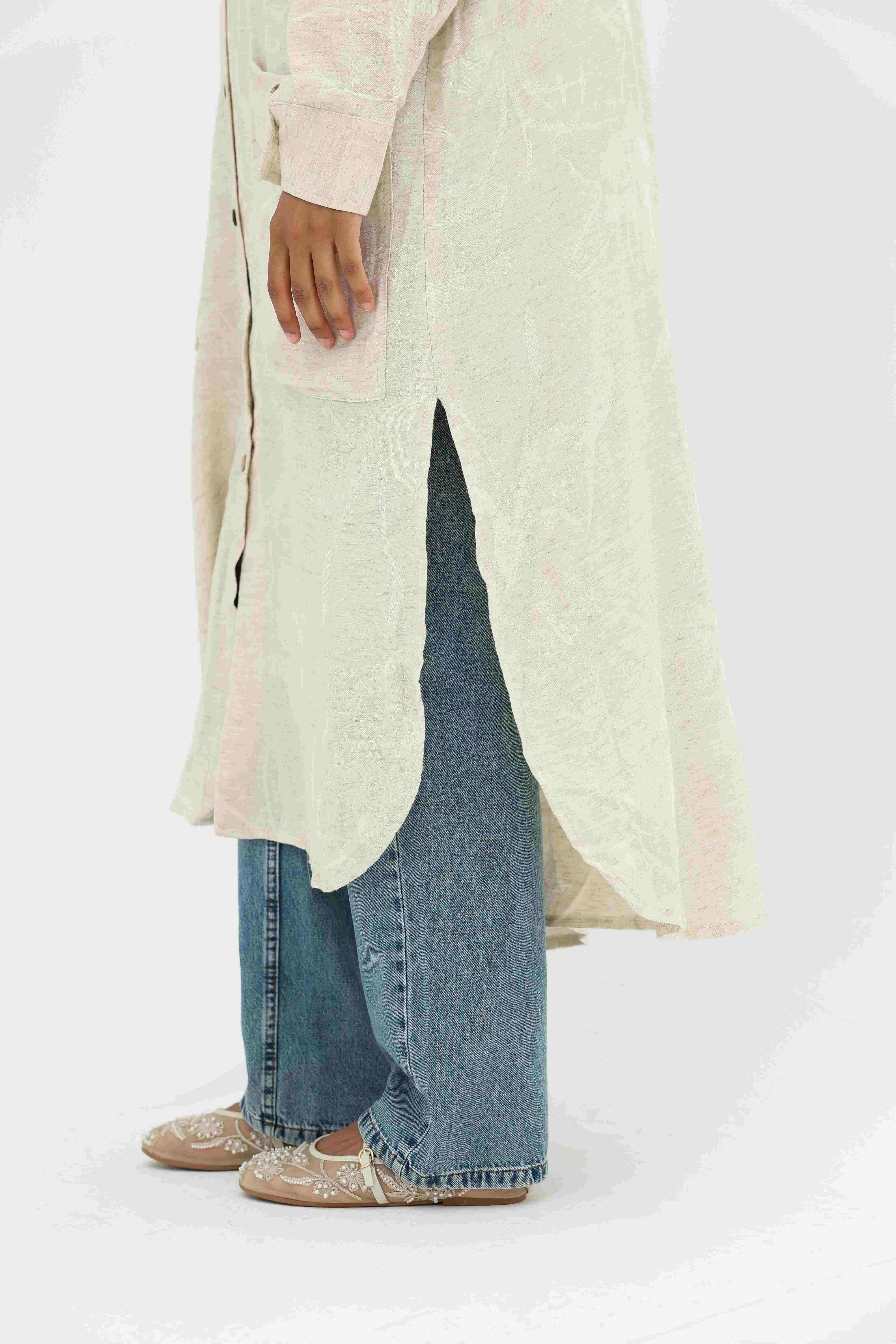 Linen Long Shirt